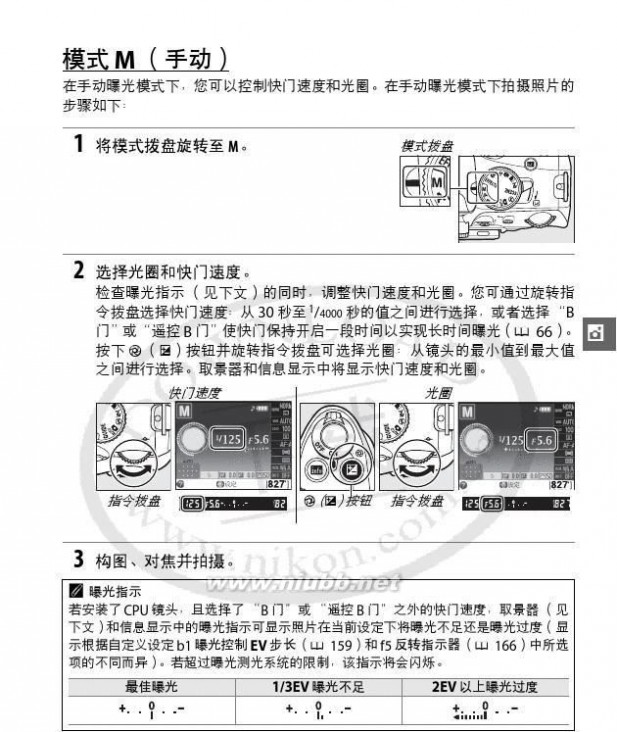 尼康d5100说明书 尼康D5100简体中文使用说明书(参考手册)上