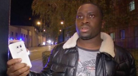 巴黎恐怖事件 男子靠手机挡子弹